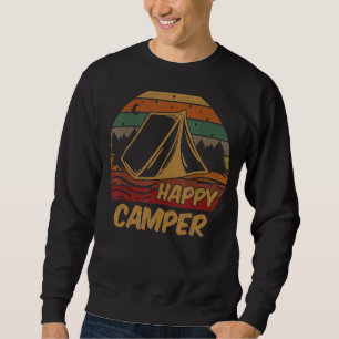 Sweatshirt Camping Happy Camper Camping Scout Camp