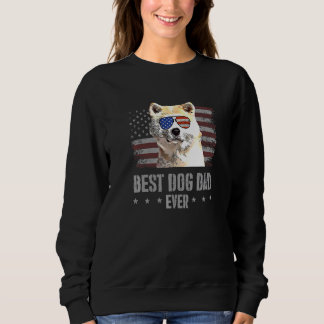 Sweatshirt Canaaan Chien Meilleur Papa Jamais Rétro États-Uni