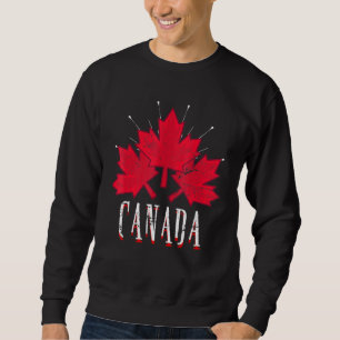 Sweatshirt Canada Feuille d'érable Fière Canada Canada