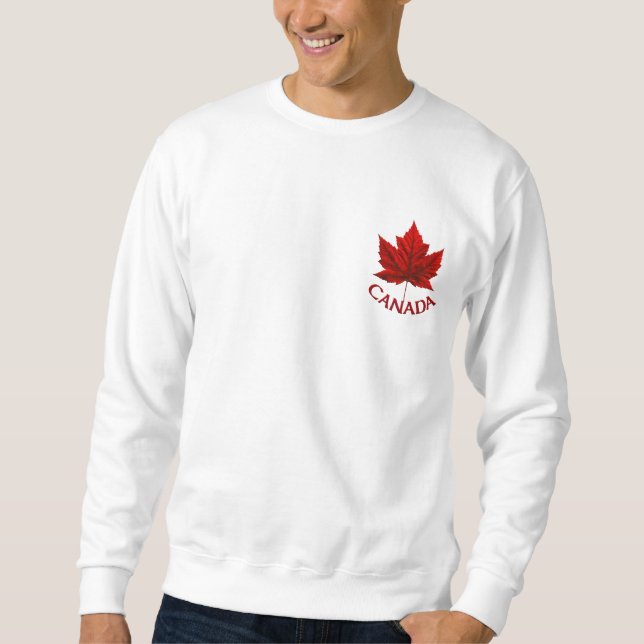 Sweatshirt Canada Sweatshirt de souvenir du drapea (Devant)