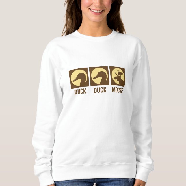 Sweatshirt Canard Canard Moose (Devant)