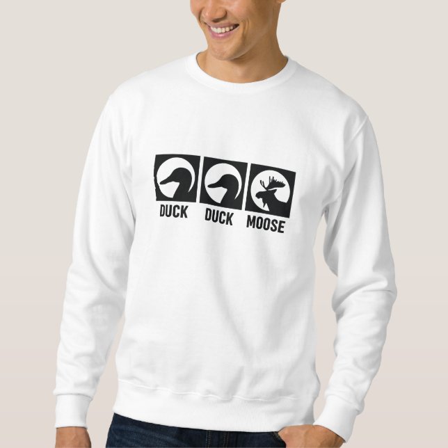 Sweatshirt Canard Canard Moose (Devant)