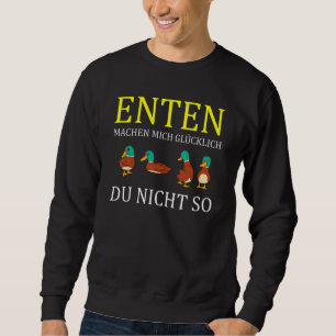 Sweatshirt Canard En Caoutchouc Étang À Quack Dit