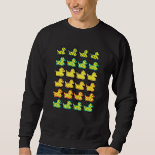 Sweatshirt Canards en ligne faisant des choses mignonnes Cana