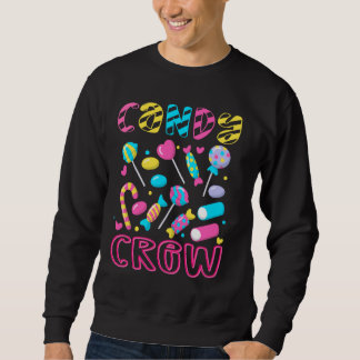 Sweatshirt Candy Crew Party Candy Land Décorations Sweetie Ca