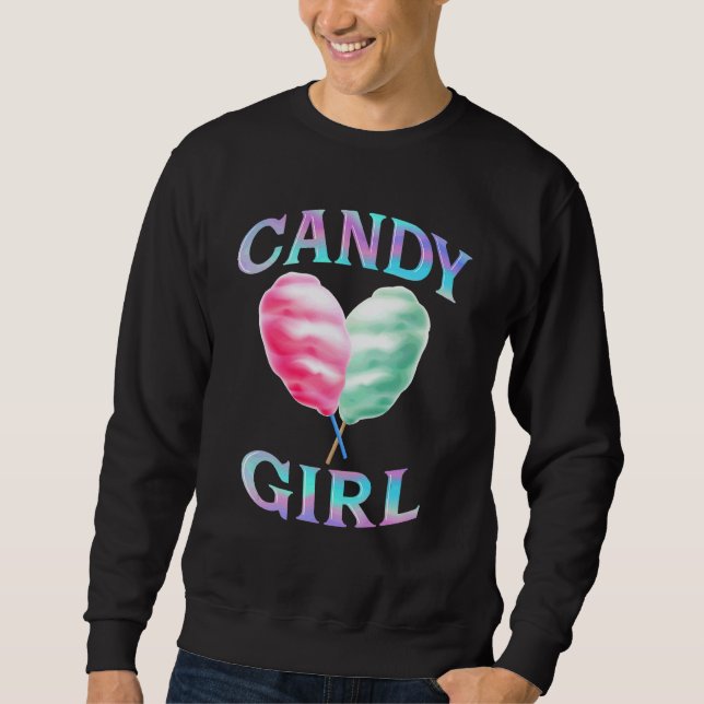 Sweatshirt Candy mignonne fille sucré Lolly bonbon Traite 1 (Devant)