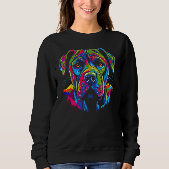 Sweatshirt Cane Corso Dog Nature (Devant)