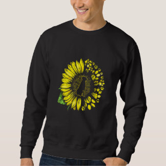 Sweatshirt Cane Corso Tournesol Avec Pattes Chien Mignon