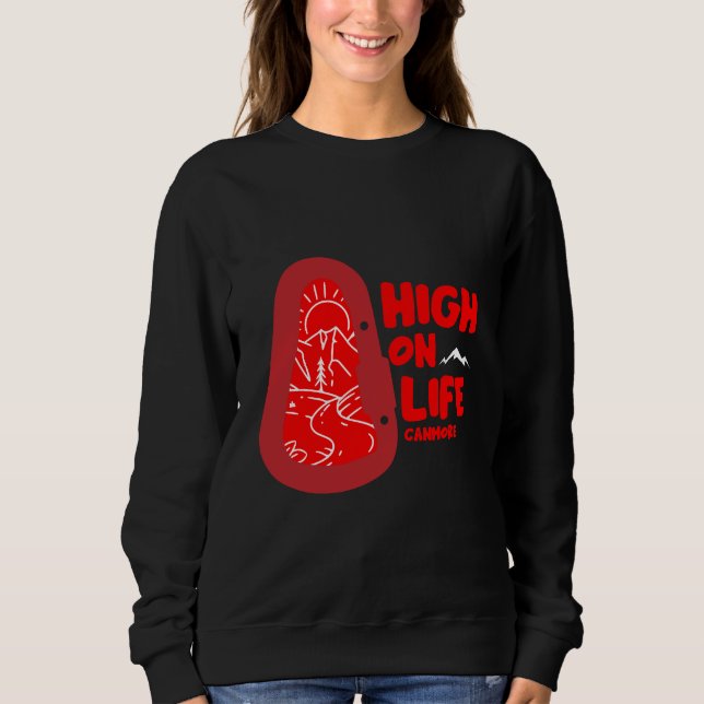 Sweatshirt Canmore Alpinisme Canada (Devant)