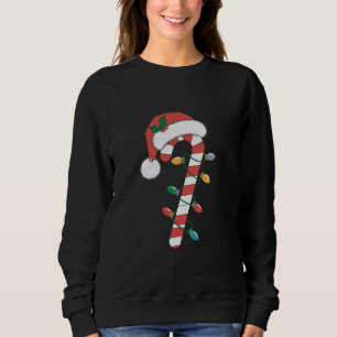 Sweatshirt Canne de bonbon de Noël Santa Xmas Enfants