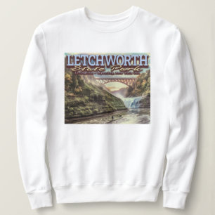 SWEATSHIRT CANOË-KAYAK - LETCHWORTH STATE PARK - NEW YORK