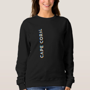 Sweatshirt cape coral, floride CMYK Type de Glitch