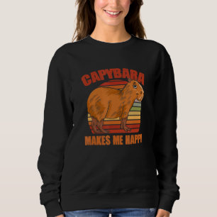 Sweatshirt Capibara Animaux Animaux Animaux Drôle Capybara Me