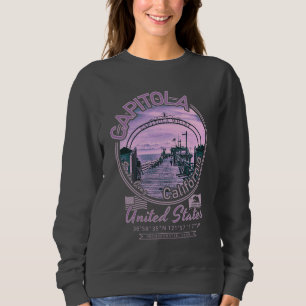 SWEATSHIRT CAPITOLA PÈRE NOËL CRUZ CALIFORNIE - CAPITOLA WHAR