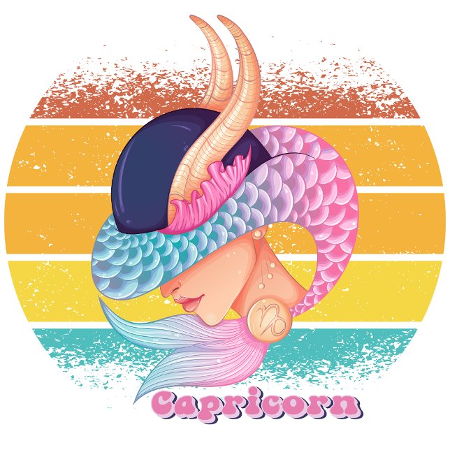 Sweatshirt Capricorne (Capricorn (December 22 - January 19):
"Climbing High, Reaching for the Sky!"
)