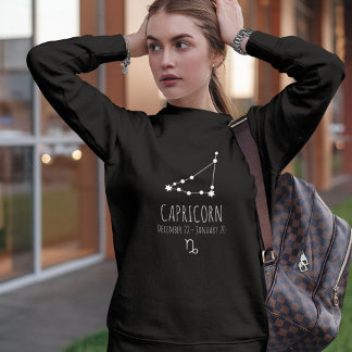 Sweatshirt Capricorne | Constellation Zodiaque personnalisée