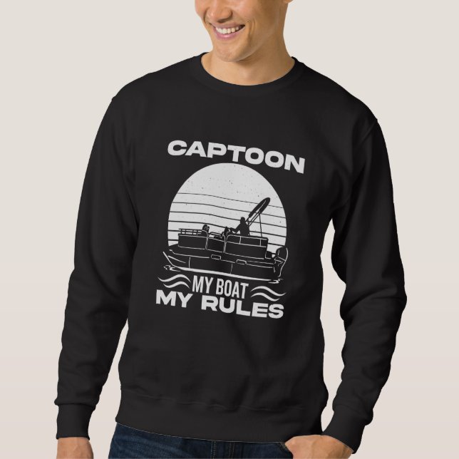 Sweatshirt Capture Mon bateau Mes règles 1 (Devant)