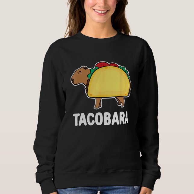 Sweatshirt capybara capybara in a taco (Devant)