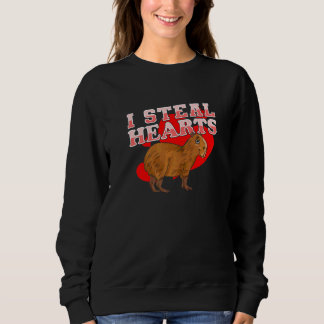 Sweatshirt Capybara Mammifère Sud-Américain Rodent I Steal He
