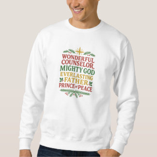 Sweatshirt Car pour nous un enfant est né - Noël - Chrétien