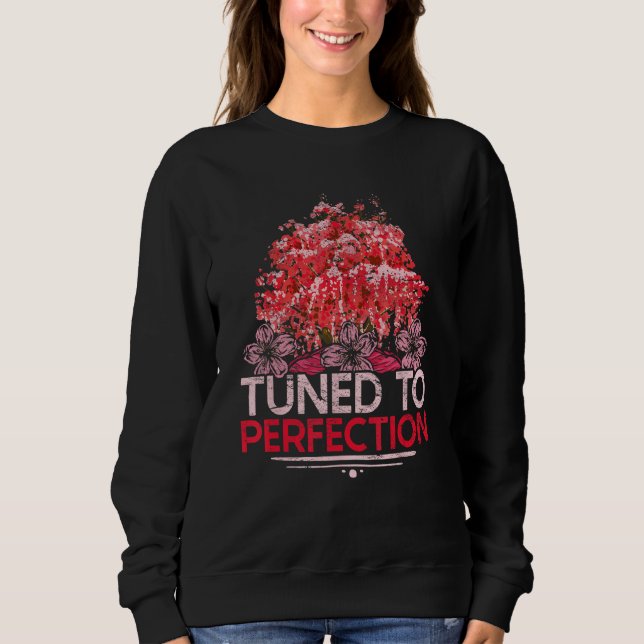 Sweatshirt Car Tuning Motorsport Tuned To Perfection (Devant)