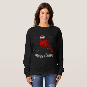 Sweatshirt Cardinal Bird Christmas Light Costume Cardinal