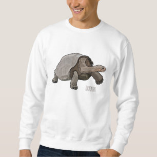 Sweatshirt Caricature de la tortue des Galapagos