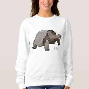 Sweatshirt Caricature de la tortue des Galapagos