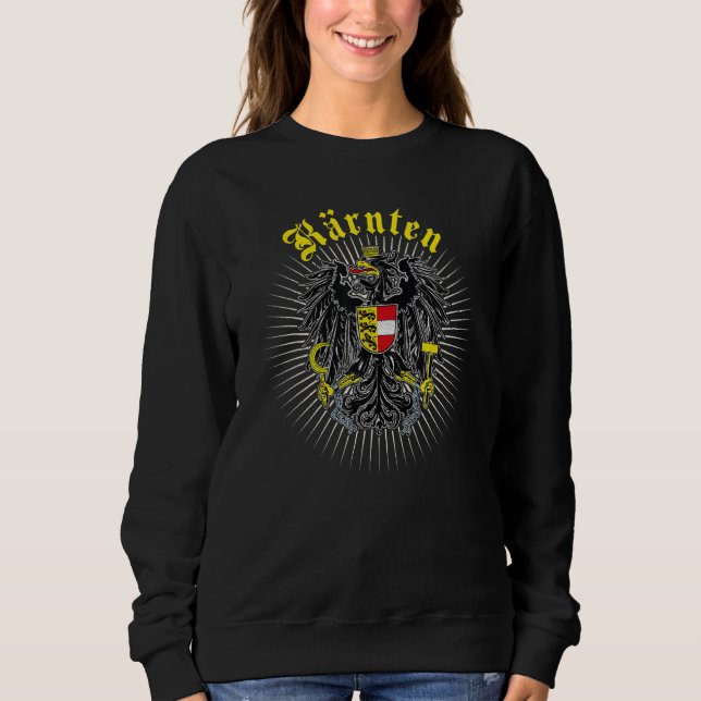 Sweatshirt Carinthia Austria Klagenfurt hiking traditional co (Devant)