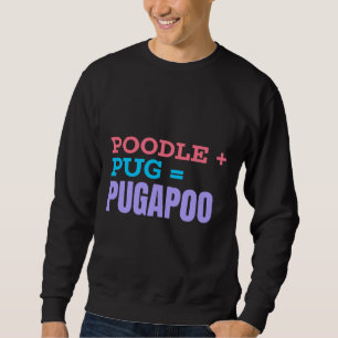 Sweatshirt Carlin Poodle Mix Définition T-shirt classique 552