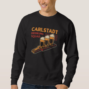 Sweatshirt Carlstadt Drad Squad New Jersey Beer Nj Booze
