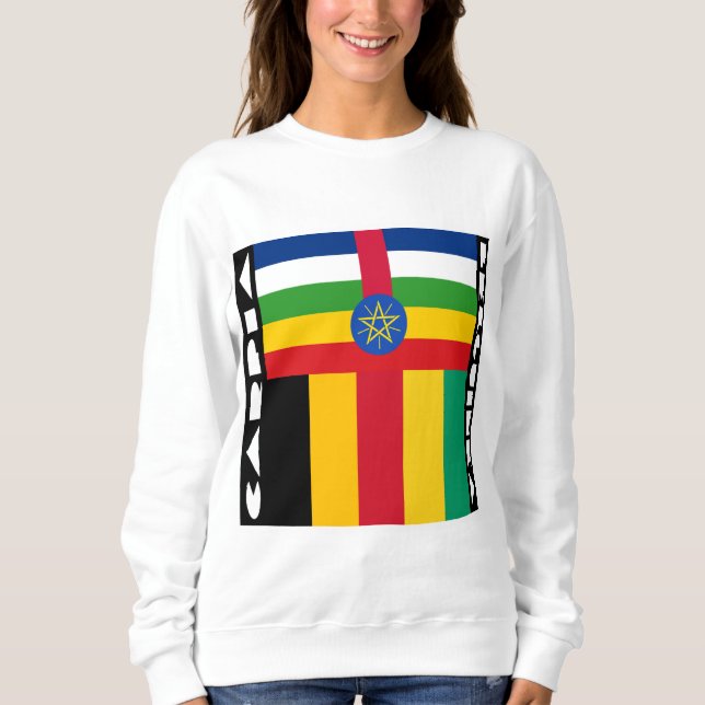 Sweatshirt Carpia et Belguinée (Devant)