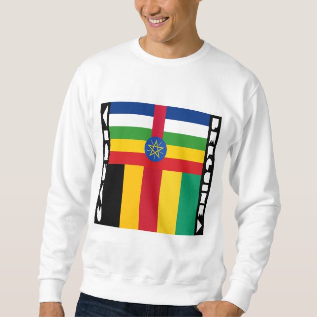 Sweatshirt Carpia et Belguinée (Devant)