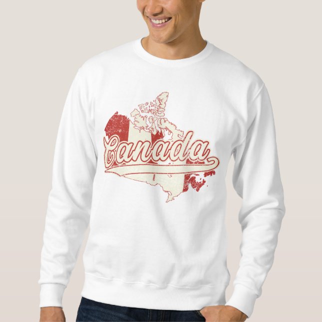 Sweatshirt Carte Canada (Devant)