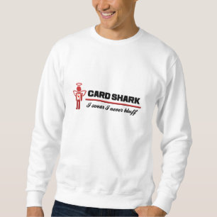 Sweatshirt Carte Shark - choisir style et couleur