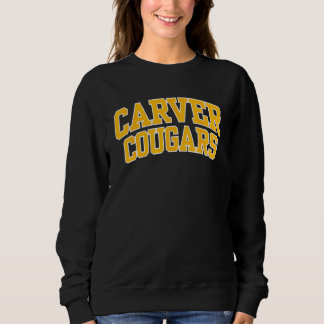 Sweatshirt Carver College Cougars 02