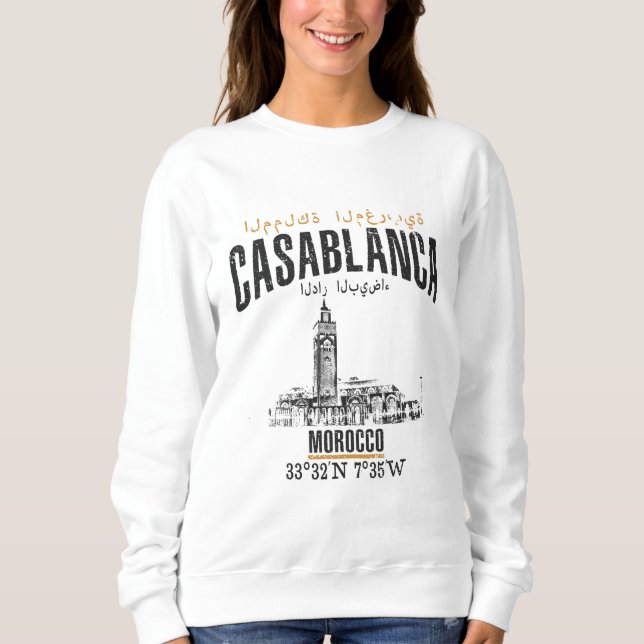 Sweatshirt Casablanca (Devant)