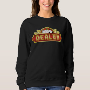 Sweatshirt casino pour hommes blackjack croupier joueur
