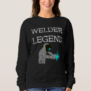 Sweatshirt Casque de soudage Mig Legend Welder Soudure Métal