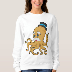 Sweatshirt Casquette Octopus Gentleman