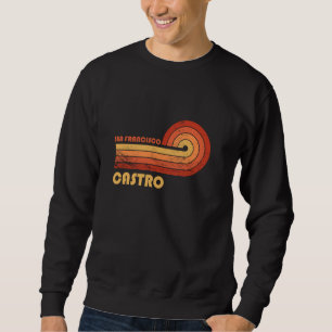 Sweatshirt Castro San Francisco California Retro Vintage