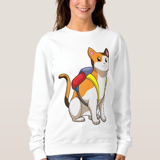 Sweatshirt Cat (Devant)
