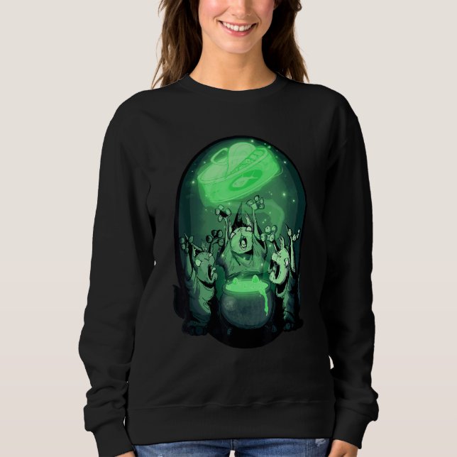 Sweatshirt Cat Coven (Devant)