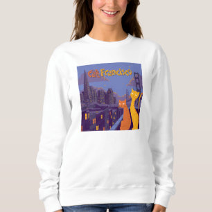 Sweatshirt Cat Francisco