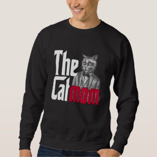 Sweatshirt Cat Mother Le Catmos Crazy Cat Maman Maman 1