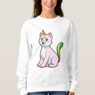 Sweatshirt Cat Unicorn