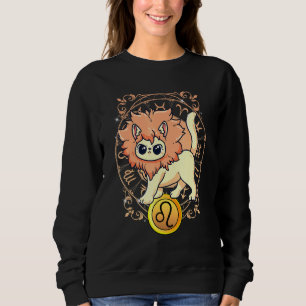 Sweatshirt Cat Zodiac Leo Horoscope Astrologie