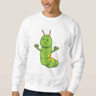 Sweatshirt Caterpillar à la Méditation du Yoga