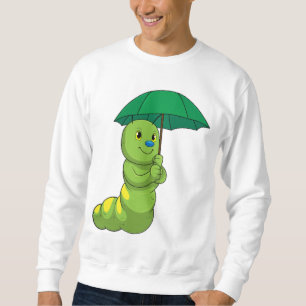 Sweatshirt Caterpillar à la pluie avec parapluie