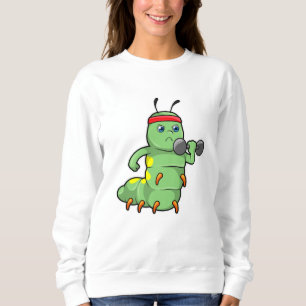 Sweatshirt Caterpillar at Strength entraînement avec Dumbbell